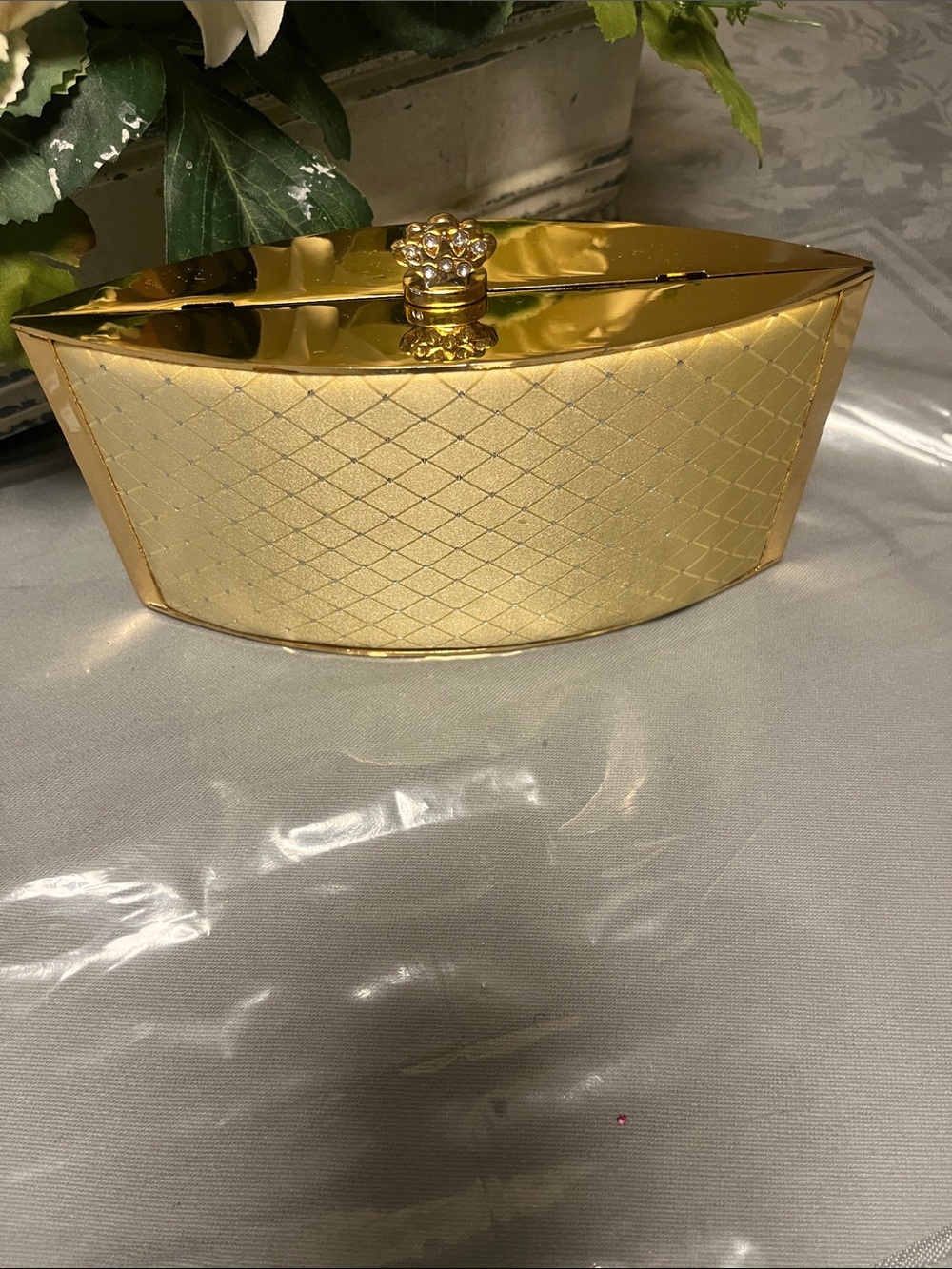 Elegant Gold evening bag for any special occasions